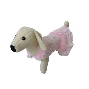 Платье для собаки "Розовый фламинго"